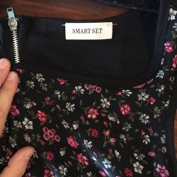 Sheer floral highlow cami XSmall Smart Set - Picture 5 of 6